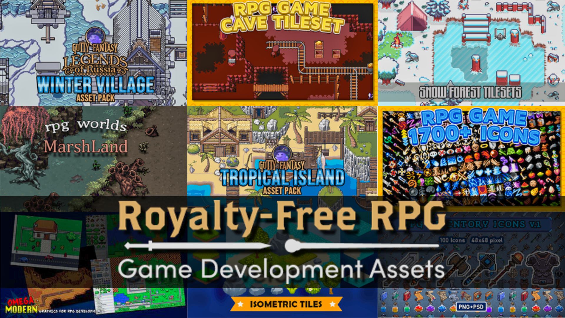 Humble Royalty Free RPG Game Development Asset Bundle –
